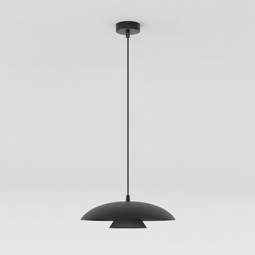 Lampa wisząca BABEL 1 BLACK nowoczesna, czarna, metal