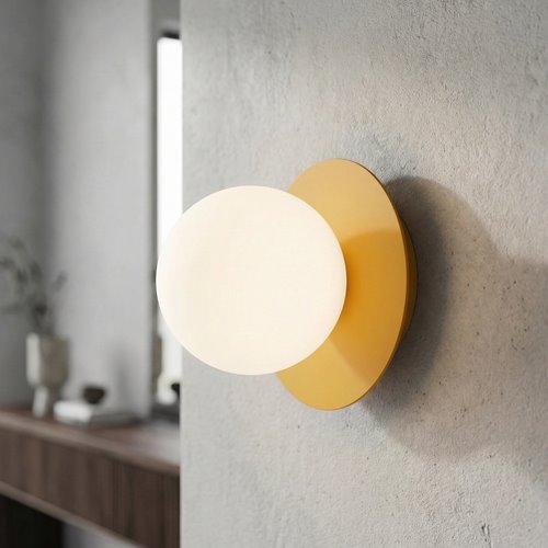 Kinkiet AMERICANA K1 ORANGE nowoczesny, pomarańczowy, metal