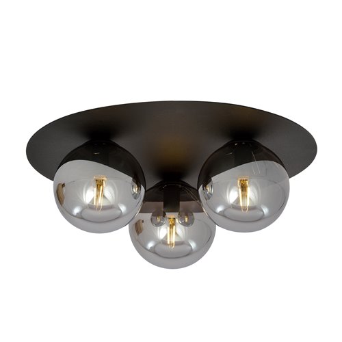 Lampa sufitowa SOLAR 3 BLACK/GRAFIT nowoczesna czarna/grafit