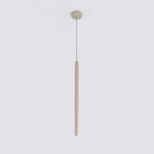 Lampa wisząca SELTER 1 MOKKA beżowa, glamour, sople