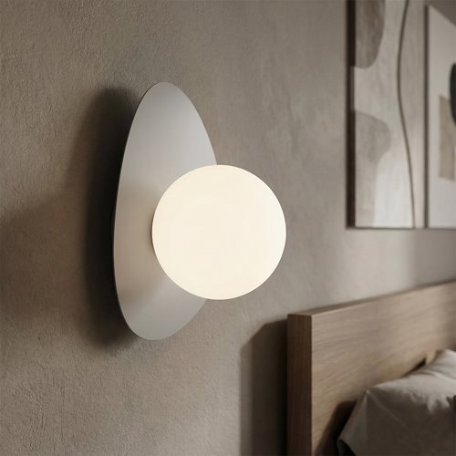 Kinkiet OVO K1 GRAY nowoczesny, szary, metal