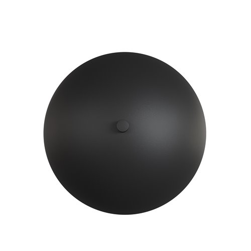 Kinkiet MUSH K2 BL BLACK loft, czarny, metal