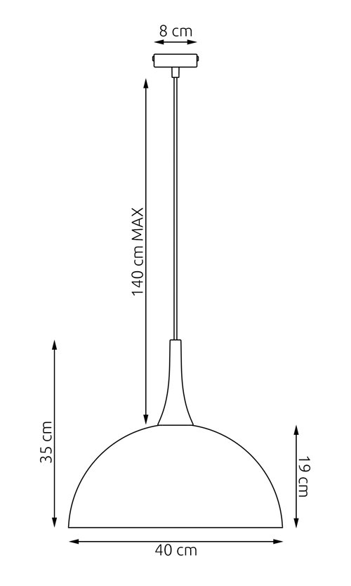 Lampa wisząca NAUTICA 1L MOKKA nowoczesna, beżowa, metal