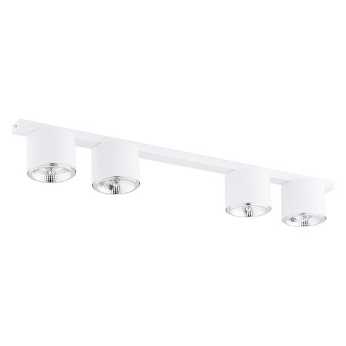 Lampa sufitowa NANO 4 WHITE minimalistyczna, listwa, biały