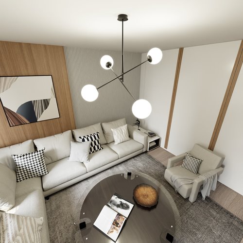 Żyrandol LINEAR 4 BLACK/OPAL minimalistyczny, loft, czarny