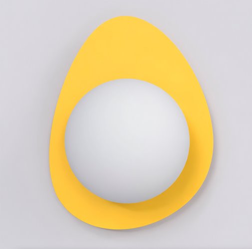 Kinkiet OVO K1 ORANGE nowoczesny, pomarańczowy, metal