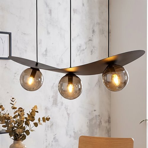 Lampa wisząca AURA 3 BL GRAFIT nowoczesna i oryginalna