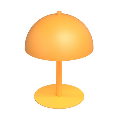 Lampka nocna MOGU LN2 OR ORANGE metal, pomarańczowa, loft