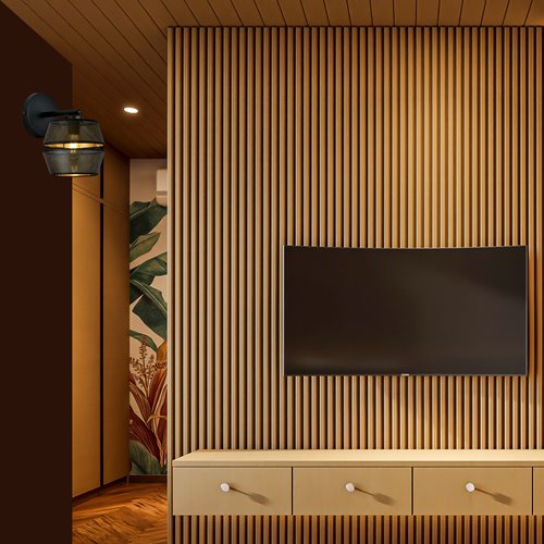 Kinkiet MALIA K1 BLACK/GOLD abażur welur czarny/złoty