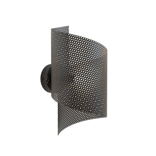 Kinkiet SPIRAL BLACK nowoczesny, minimalistyczny, czarny