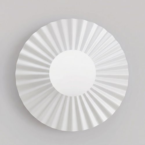 Kinkiet UMBRA M K1 WHITE OPAL nowoczesny, biały, metal fala