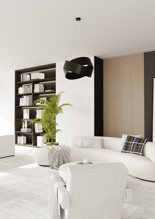 Lampa wisząca VIENO BLACK oryginalna regulowana metal czarna