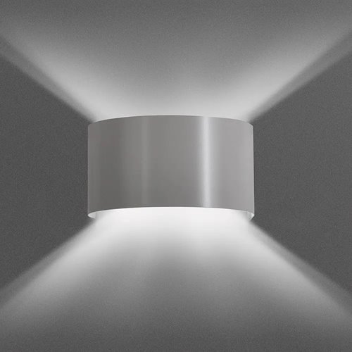 Kinkiet FOLD WHITE minimalistyczny, metal, biały