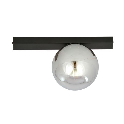 Lampa sufitowa FIT 1 BL/GRAFIT nowoczesna czarna/grafit