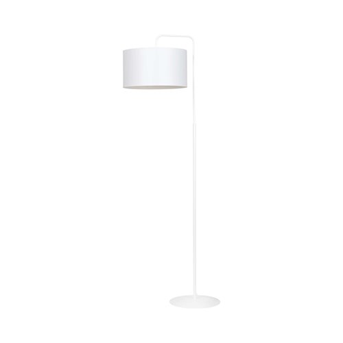 Lampa podłogowa TRAPO LP1 WH WHITE biała, abażur