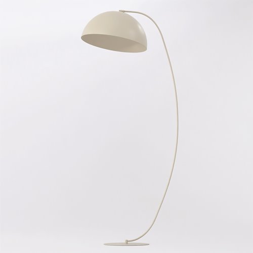 Lampa podłogowa ARCOS LP1 MOKKA nowoczesna, beżowa