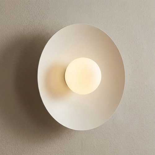 Kinkiet INSPO K1 WHITE nowoczesny, biały, metal