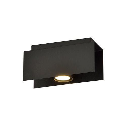 Lampa sufitowa KENNO 1 BLACK loft nowoczesna metalowa czarna