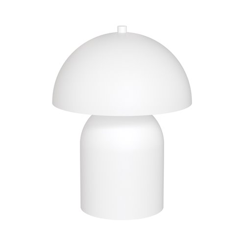 Lampka nocna MUSH LN2 WH WHITE metal, biała, loft