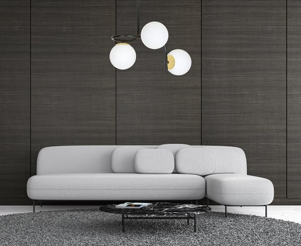 Lampa sufitowa RAGNAR 3 BLACK GOLD klosz czarno/biało/złota