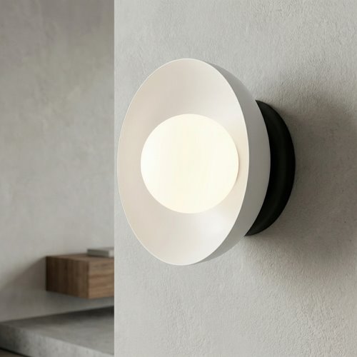 Kinkiet OZZY K1 BL WHITE nowoczesny, biały, metal