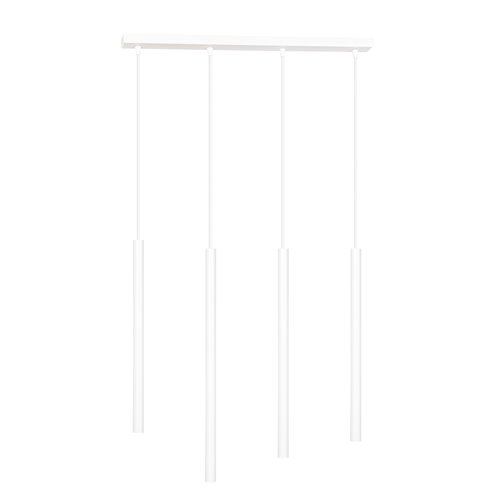 Lampa wisząca SELTER 4 WHITE nowoczesna, sople, biała