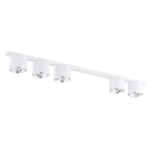 Lampa sufitowa NANO 5 WHITE minimalistyczna, listwa, biały