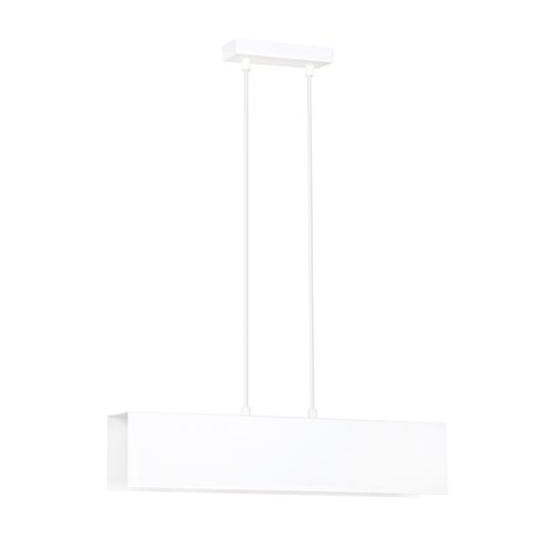 Lampa wisząca GENTOR 2 WHITE minimalistyczna, loft, biała