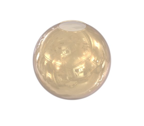Klosz szklany COSMO miodowy