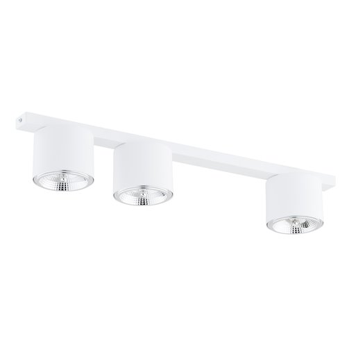 Lampa sufitowa NANO 3 WHITE minimalistyczna, listwa, biały