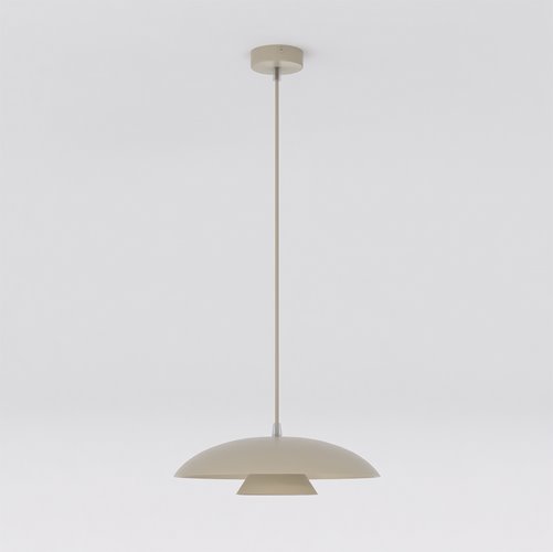 Lampa wisząca BABEL 1 MOKKA nowoczesna, beżowa, metal