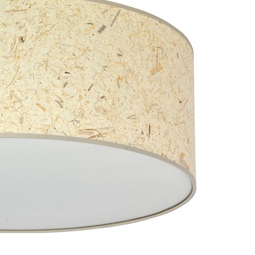Lampa sufitowa ASTON 3 CORK wyjątkowa, duży abażur, korek