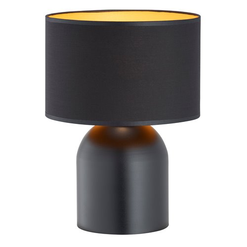 Lampka nocna ASPEN LN1 BLACK/GOLD wyjątkowa, ponadczasowa