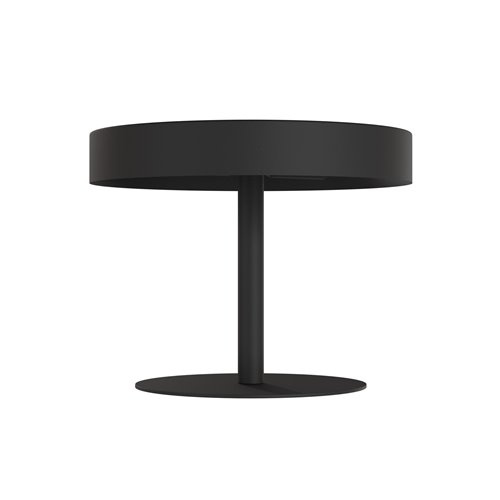 Lampka nocna NEMO LN2 BL BLACK metal, czarna, loft