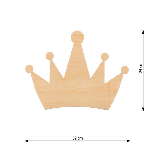 Kinkiet QUEEN K1  oryginalny, drewno, dziecięcy