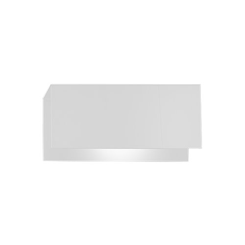 Kinkiet GENTOR K1 WHITE minimalistyczny, loft, biały