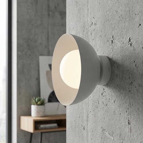 Kinkiet BIBI K1 GRAY nowoczesny, szary, metal