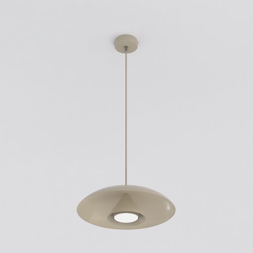 Lampa wisząca BABEL 1 MOKKA nowoczesna, beżowa, metal