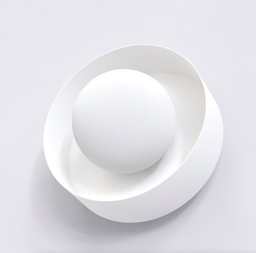 Kinkiet LULU K1 WHITE nowoczesny, biały, metal