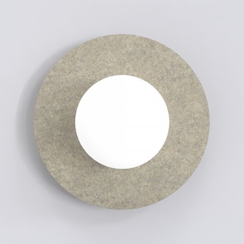 Kinkiet CALMA S K1 BEIGE nowoczesny, klosz, filc, beżowy