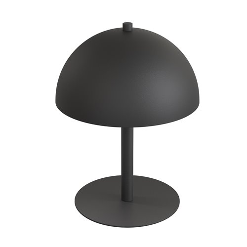 Lampka nocna MOGU LN2 BL BLACK metal, czarna, loft