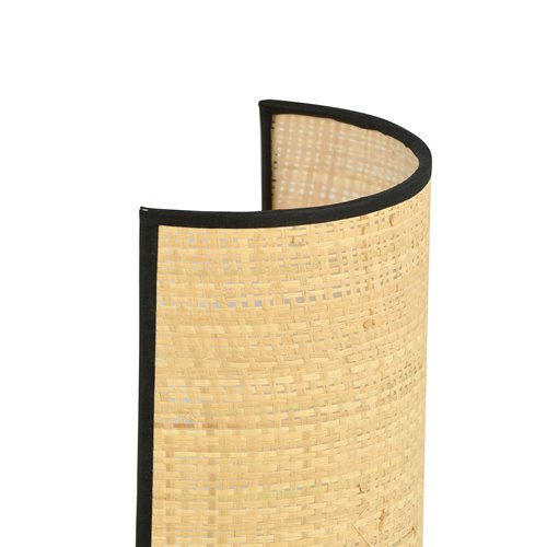 Kinkiet ASTON K1 oryginalny, boho, abażur, rattan