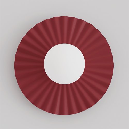 Kinkiet UMBRA M K1 BURGUNDY OPAL nowoczesny, metal, fala