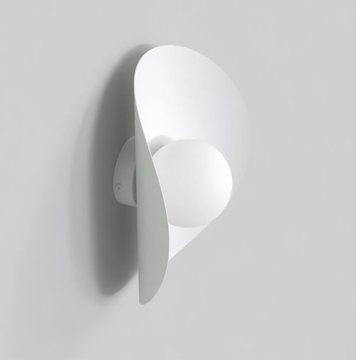 Kinkiet FIERO XL K1 WHITE nowoczesny, biały, metal