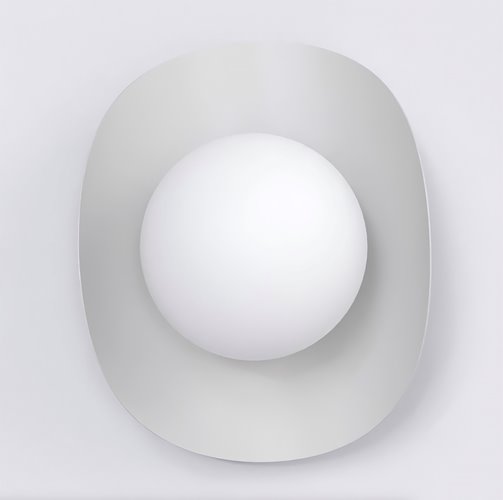 Kinkiet FIERO M K1 GRAY nowoczesny, szary, metal