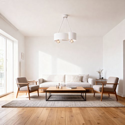 Lampa wisząca VIXON 2 WHITE oryginalna, nowoczesna, biała