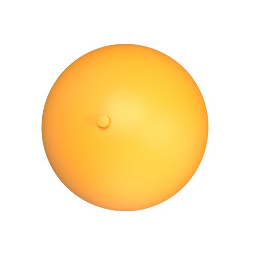 Kinkiet MUSH K2 OR ORANGE loft, pomarańczowy, metal