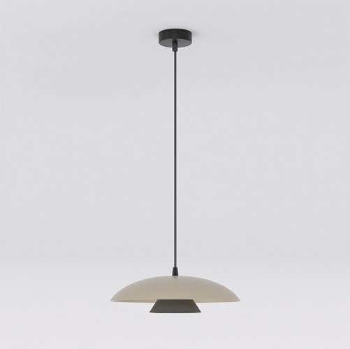 Lampa wisząca BABEL 1 MOKKA BL nowoczesna, beżowa, metal