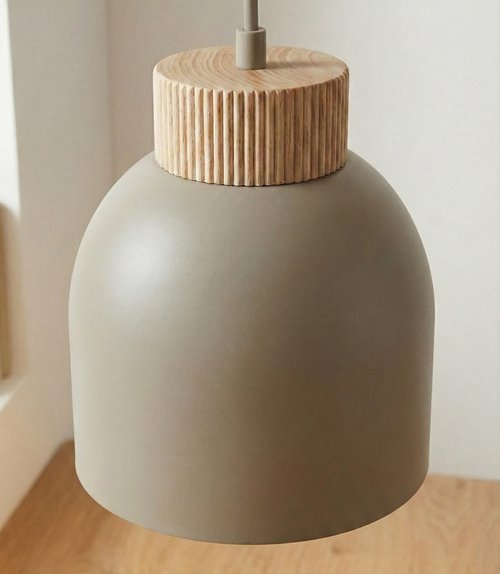 Lampa wisząca KRU 3 MOKKA nowoczesna, beżowa, metal, pająk