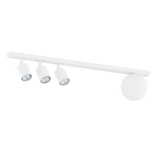 Lampa sufitowa BASTER 4 WHITE nowoczesna, minimalistyczna